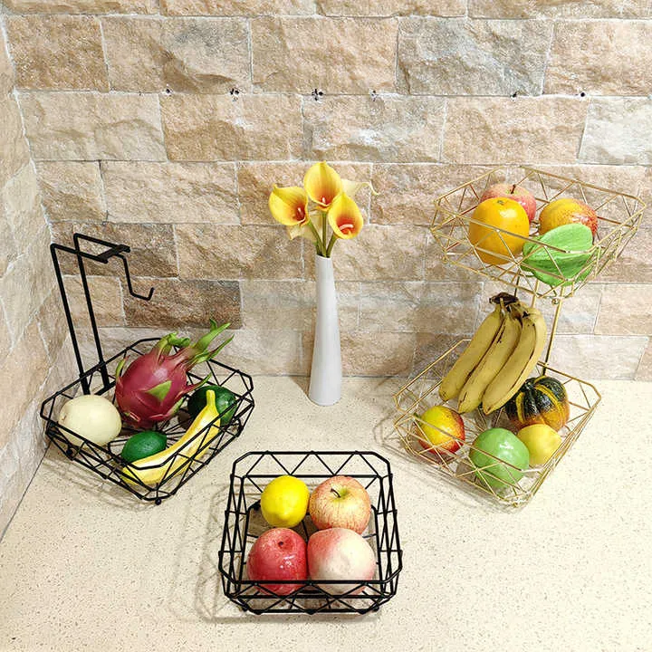 وعاء فاكهة بخطاف الموز ,Fruit bowl with banana hook