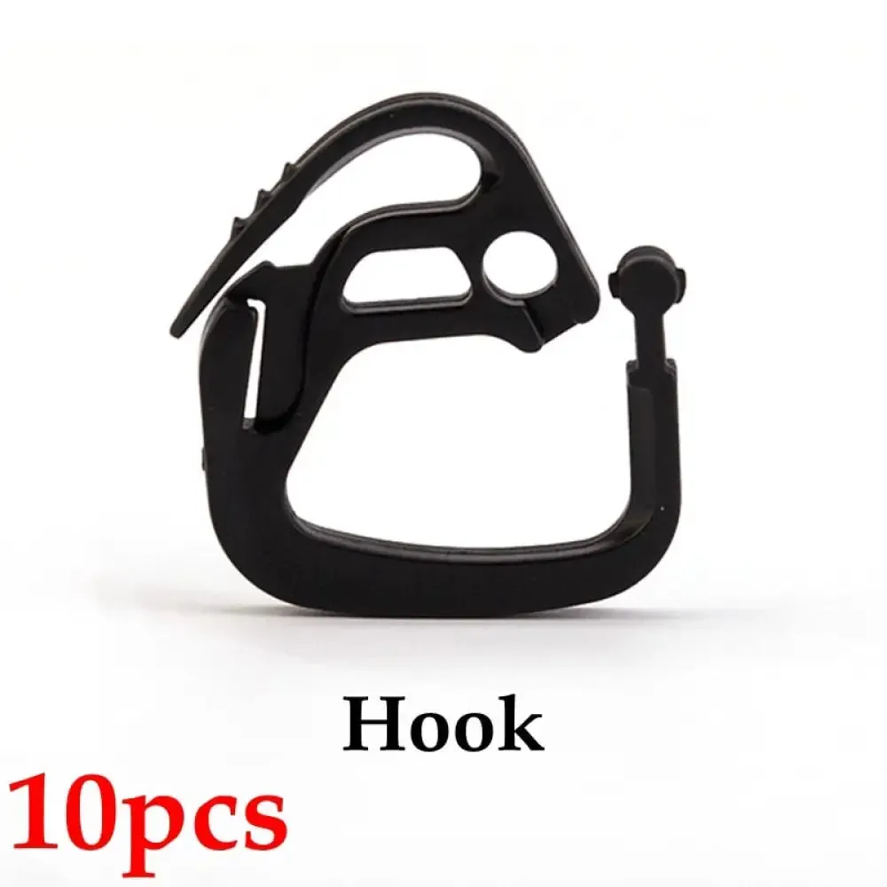 10~100pcs Sunshade Net Clip Insect Proof Net Fixing Hook Greenhouse Film Grommet Poultry Aquaculture Fence Net Hang Clip