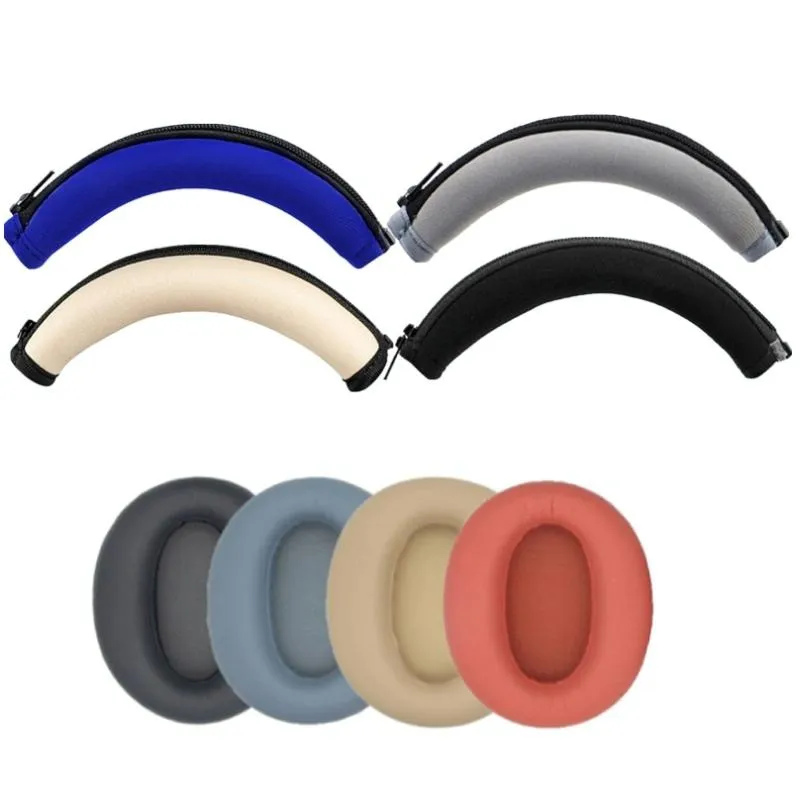 2-pack Headset Earmuff Covers for Edifier W820nb - Black