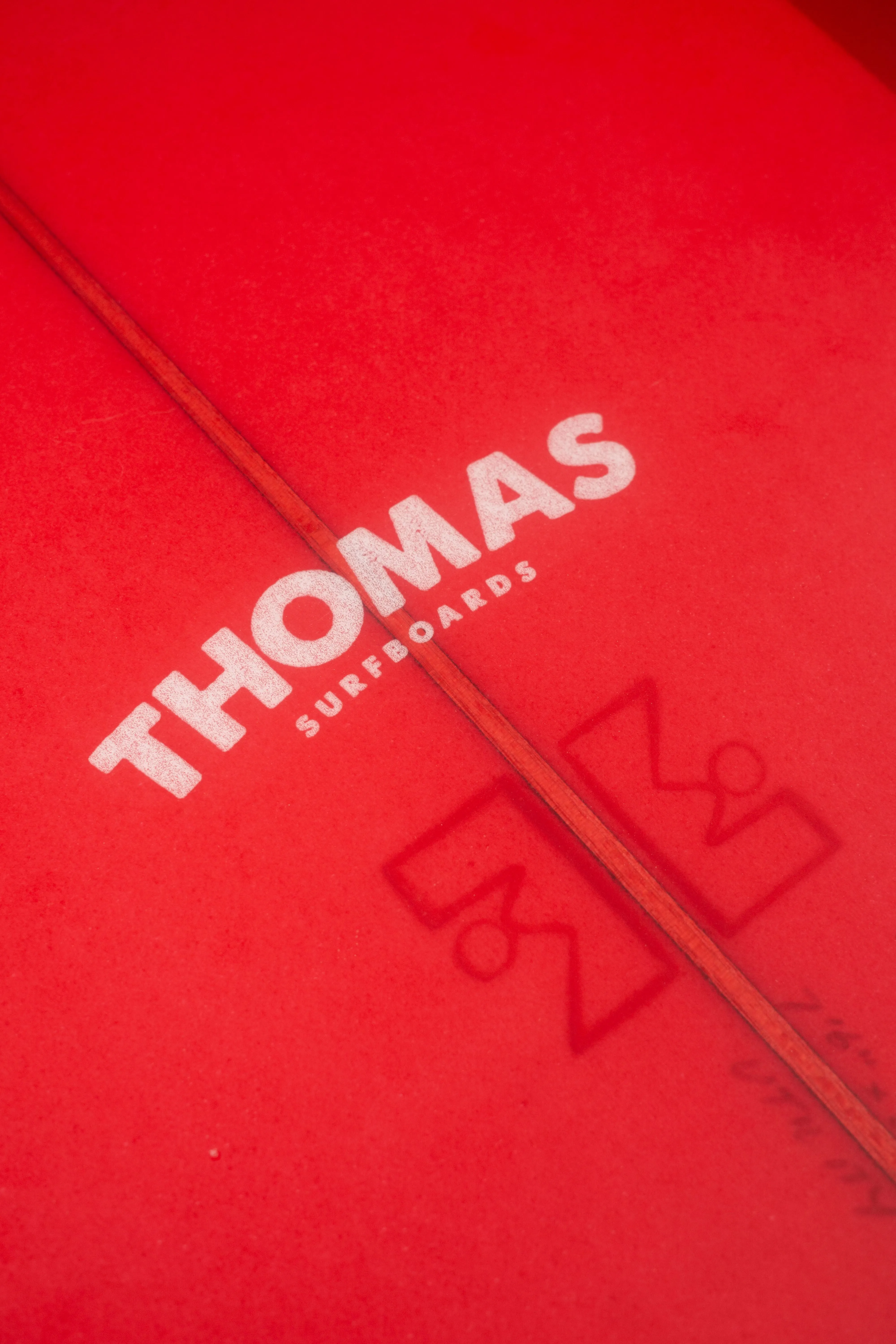 7'6 Thomas Surfboards Utility Mid Red