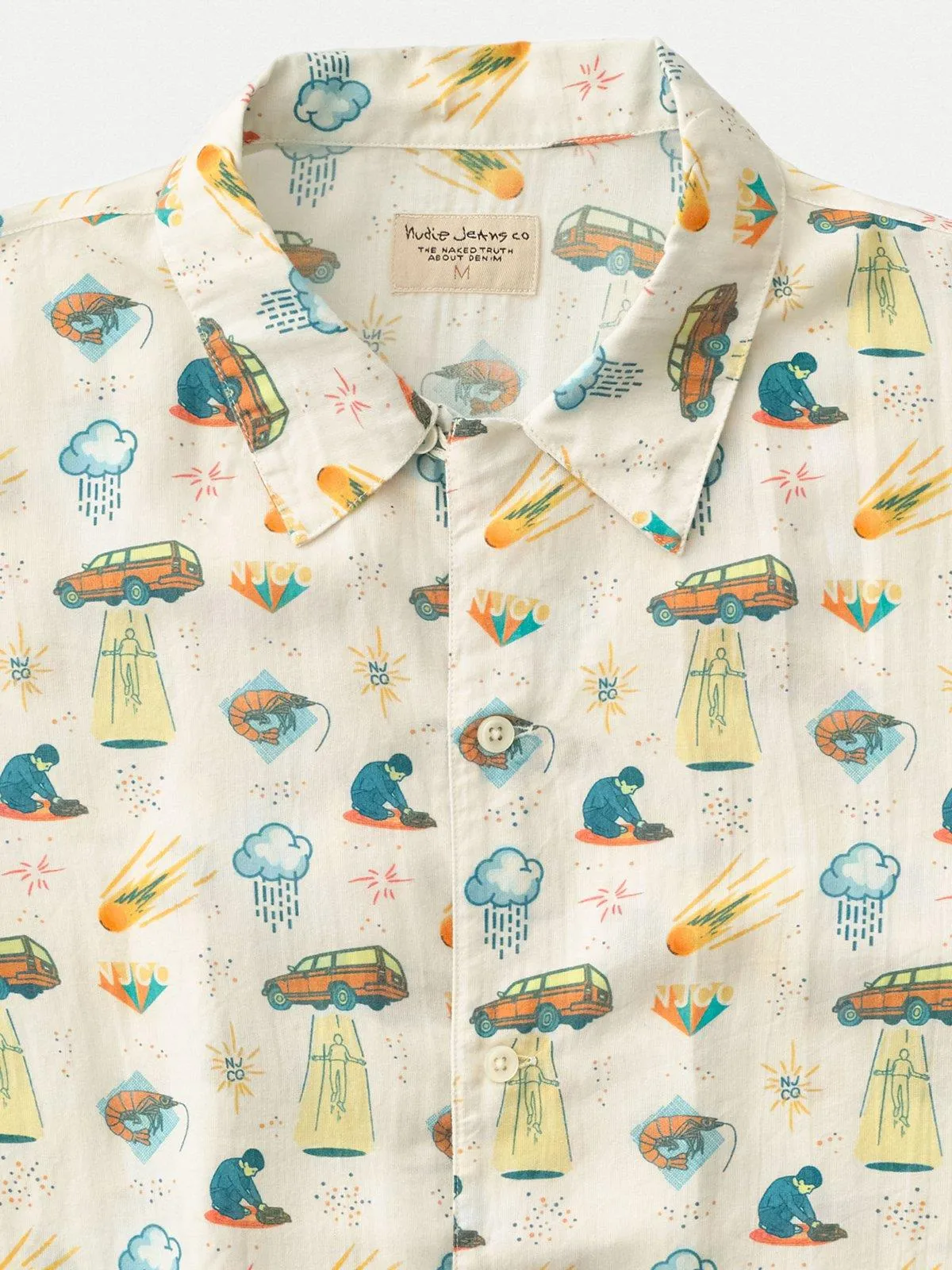 Arvid West Coast Remix Shirt (Dusty White)