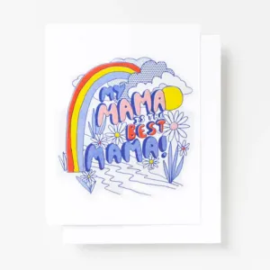 Best Mom Risograph Cards