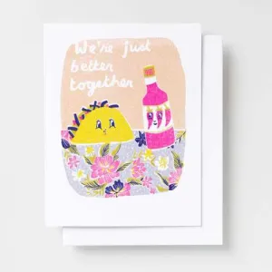 Better Together Taco Card