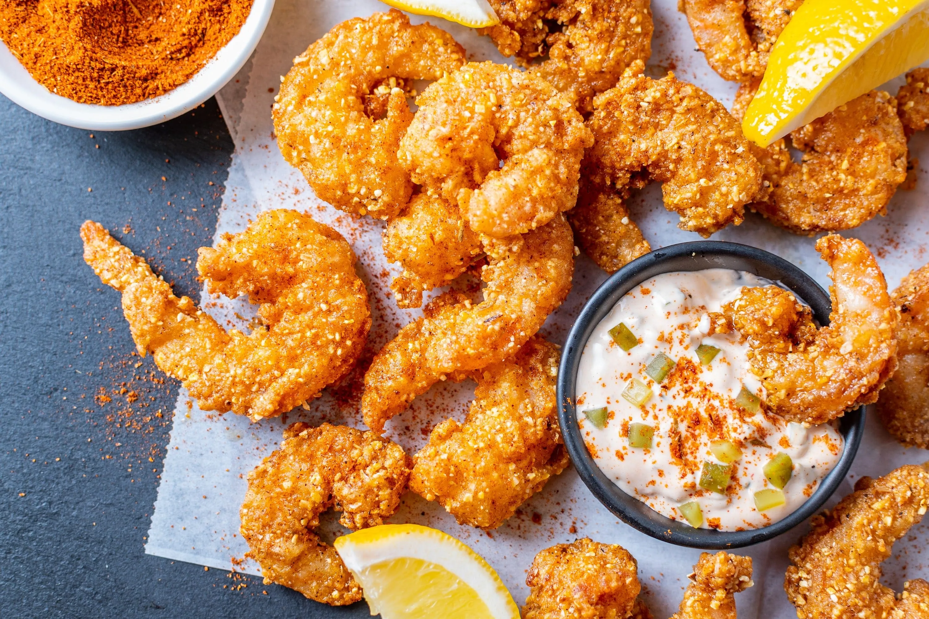 Cajun Fried Shrimp