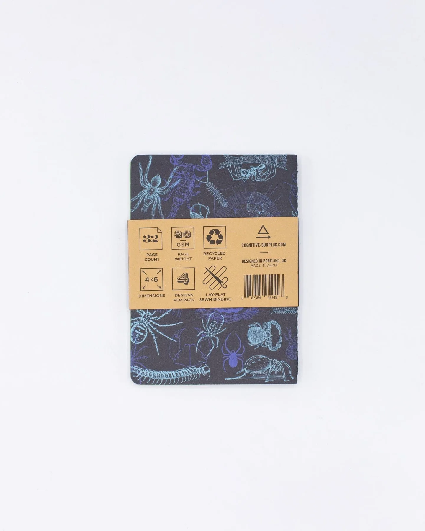 Carnivores Pocket Notebook 4-pack