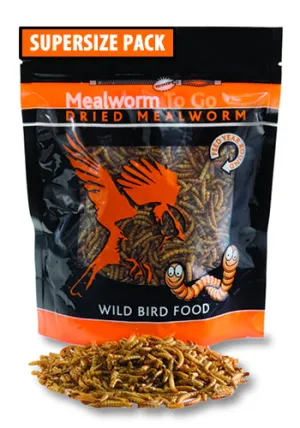 Dried Mealworms To Go, 17.64 oz.
