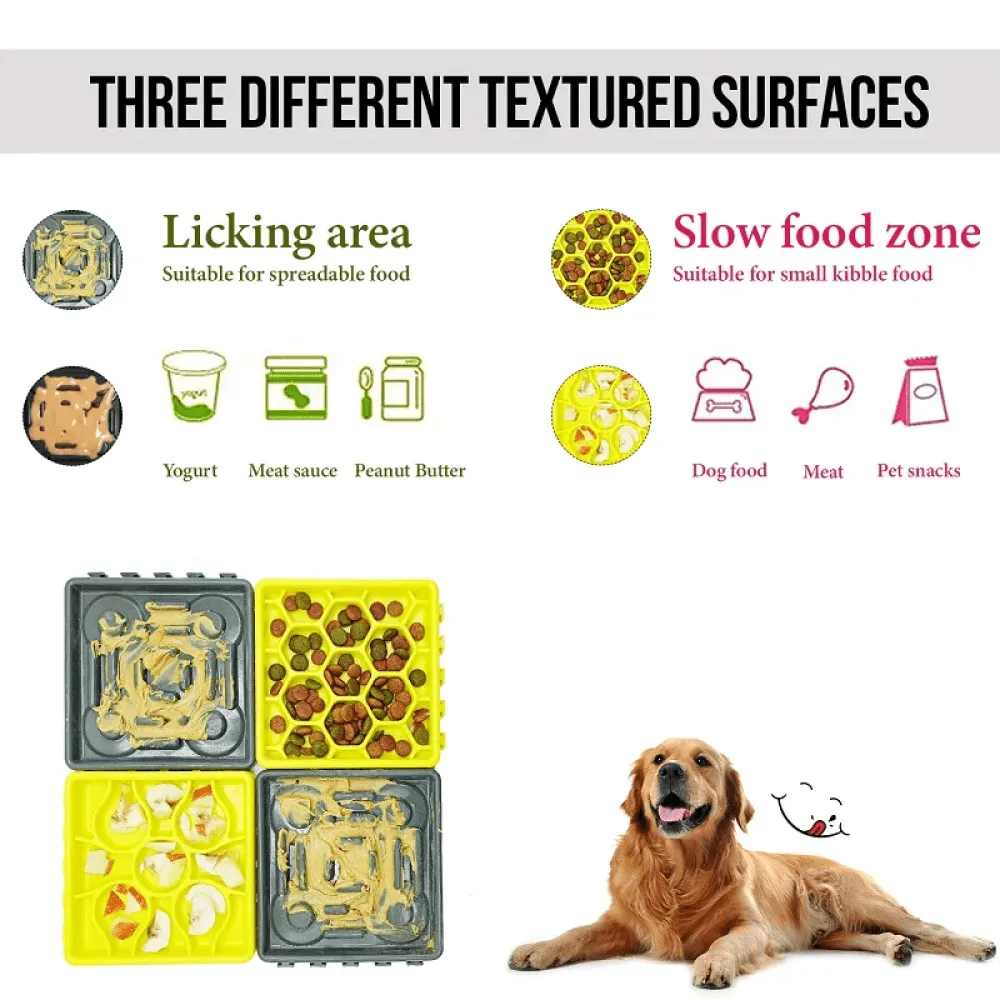 Goofy Tails Lick Mats & Slow Feeder for Dogs and Cats