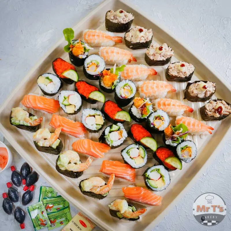 Gourmet Seafood Sushi Platter - 41 pieces