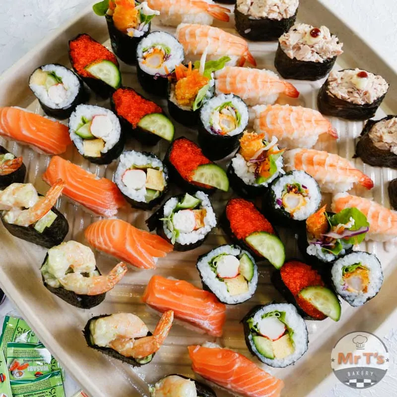 Gourmet Seafood Sushi Platter - 41 pieces