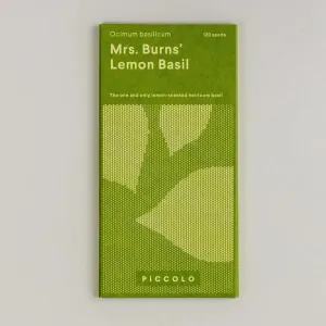Lemon Basil Seeds