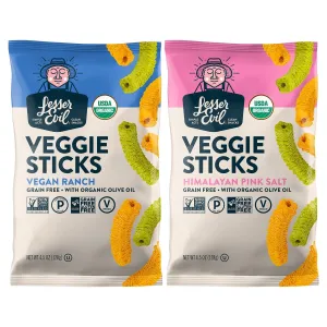 LesserEvil Organic Veggie Sticks