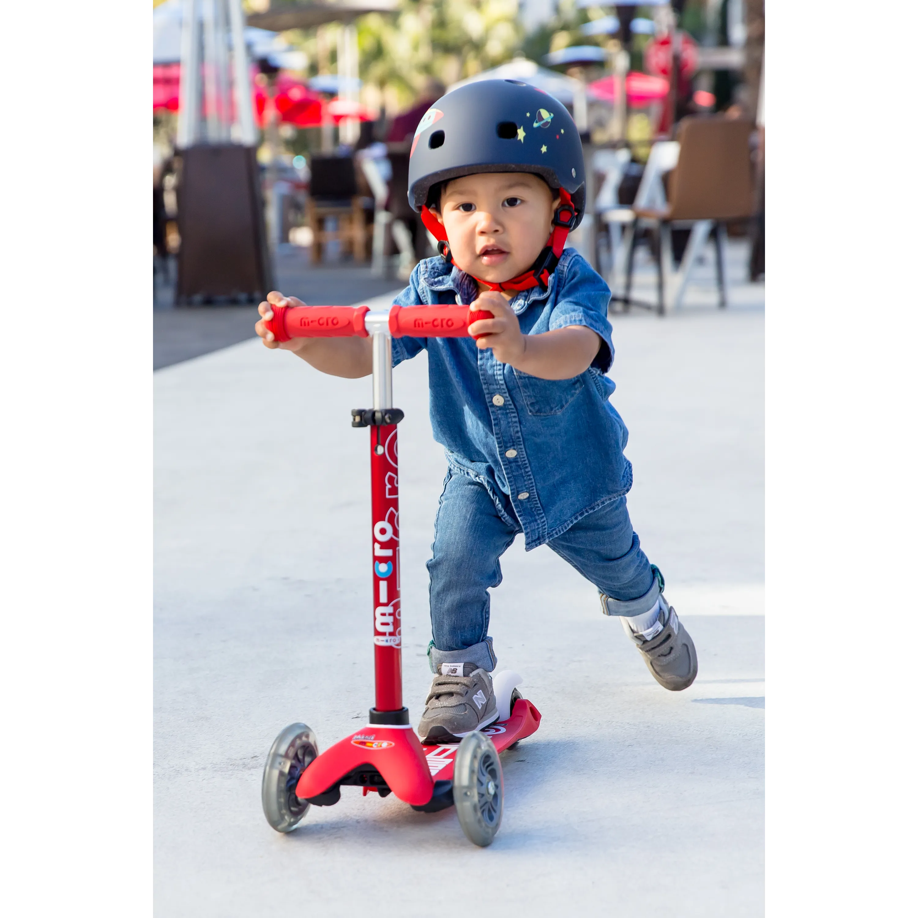 Micro Kickboard Mini Deluxe LED