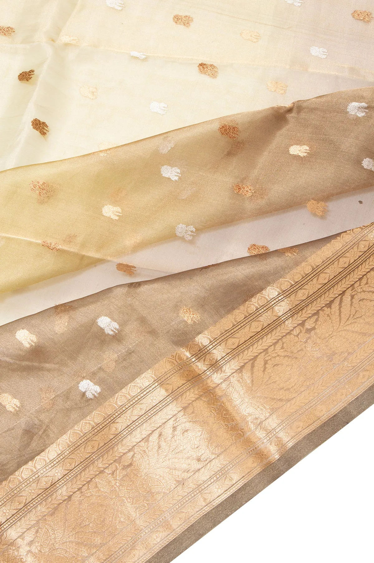 Multi Colour Banaras Tissue Silk Saree