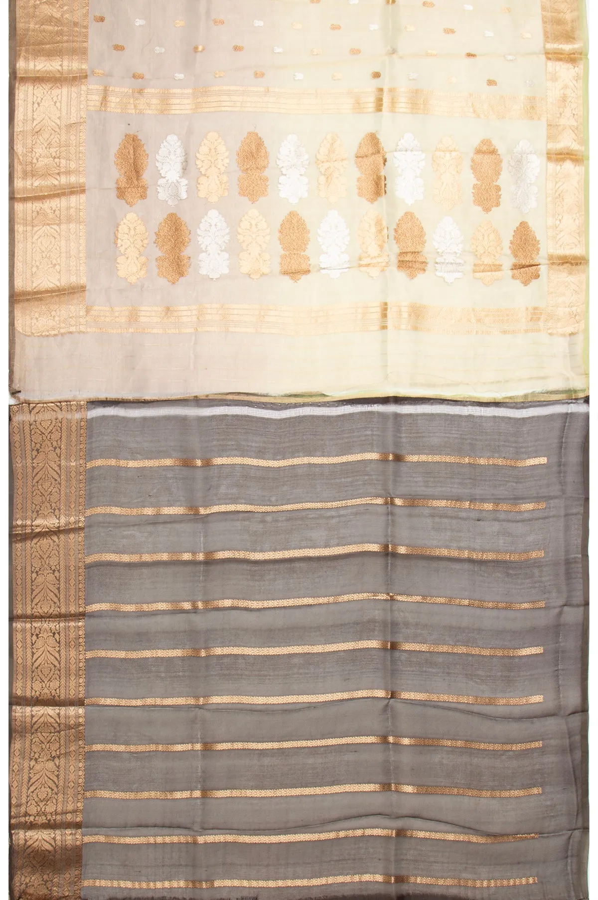 Multi Colour Banaras Tissue Silk Saree