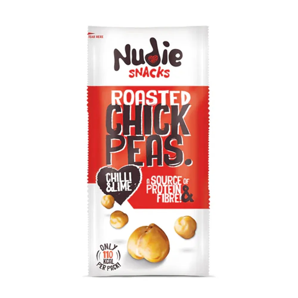 Nudie Snacks Roasted Chickpeas Chilli & Lime