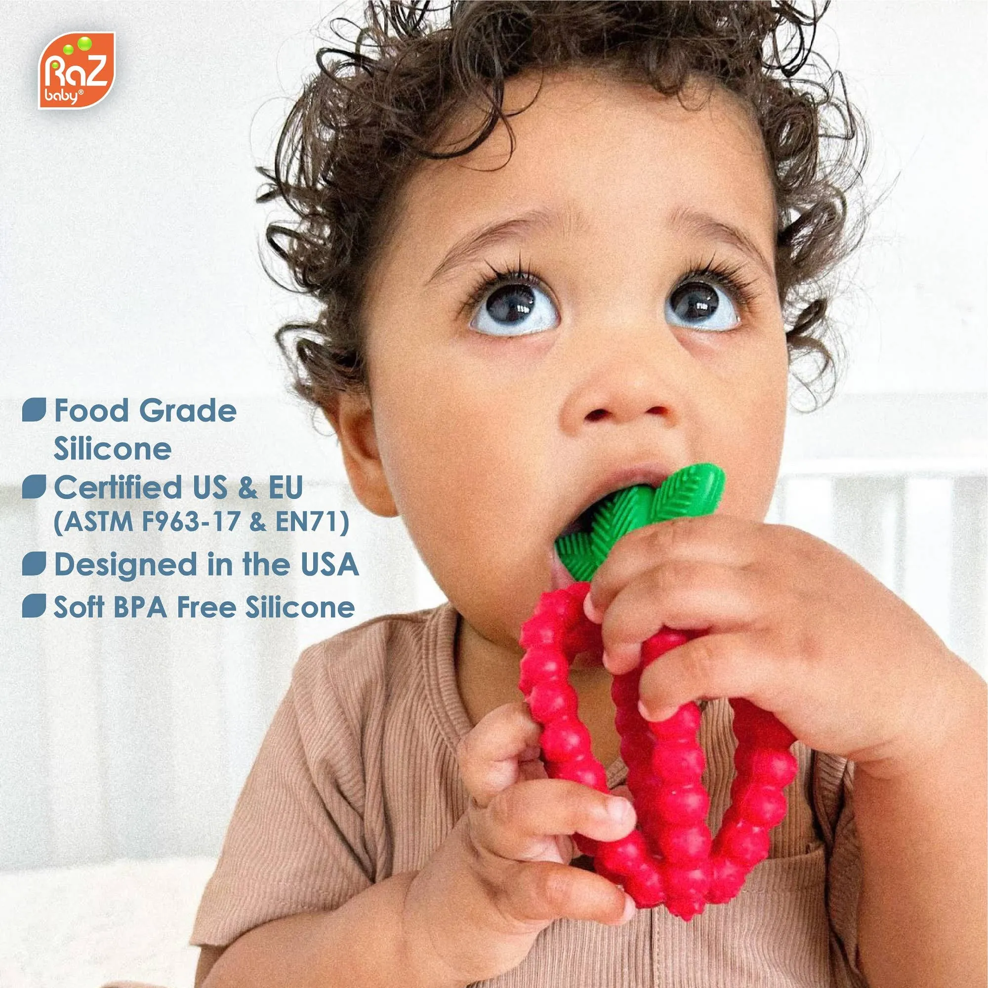 RaZberry Bites Teether - Red