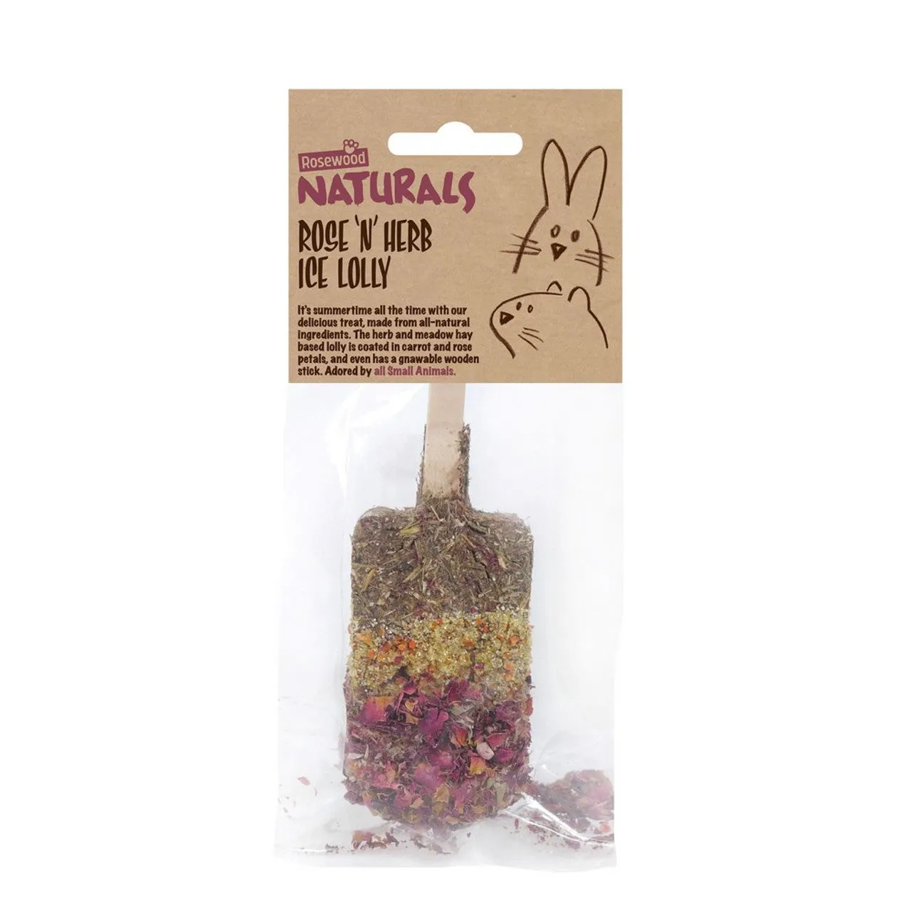 Rose 'N' Herb Ice Lolly