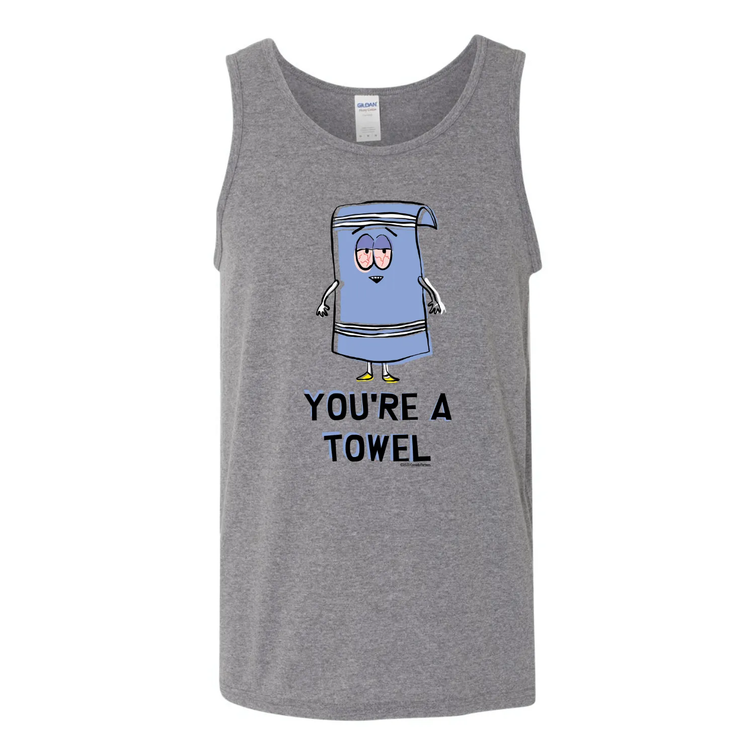 South Park Towelie You're A Towel Graphic Tank Top