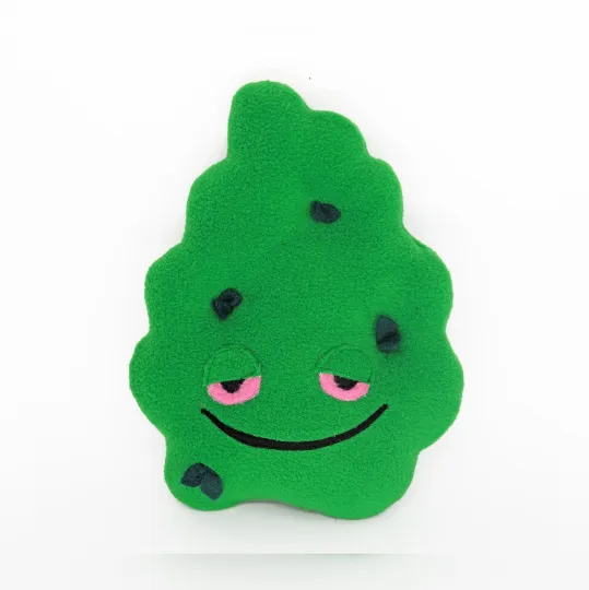 Stoned cannabis bud plushie / pillow
